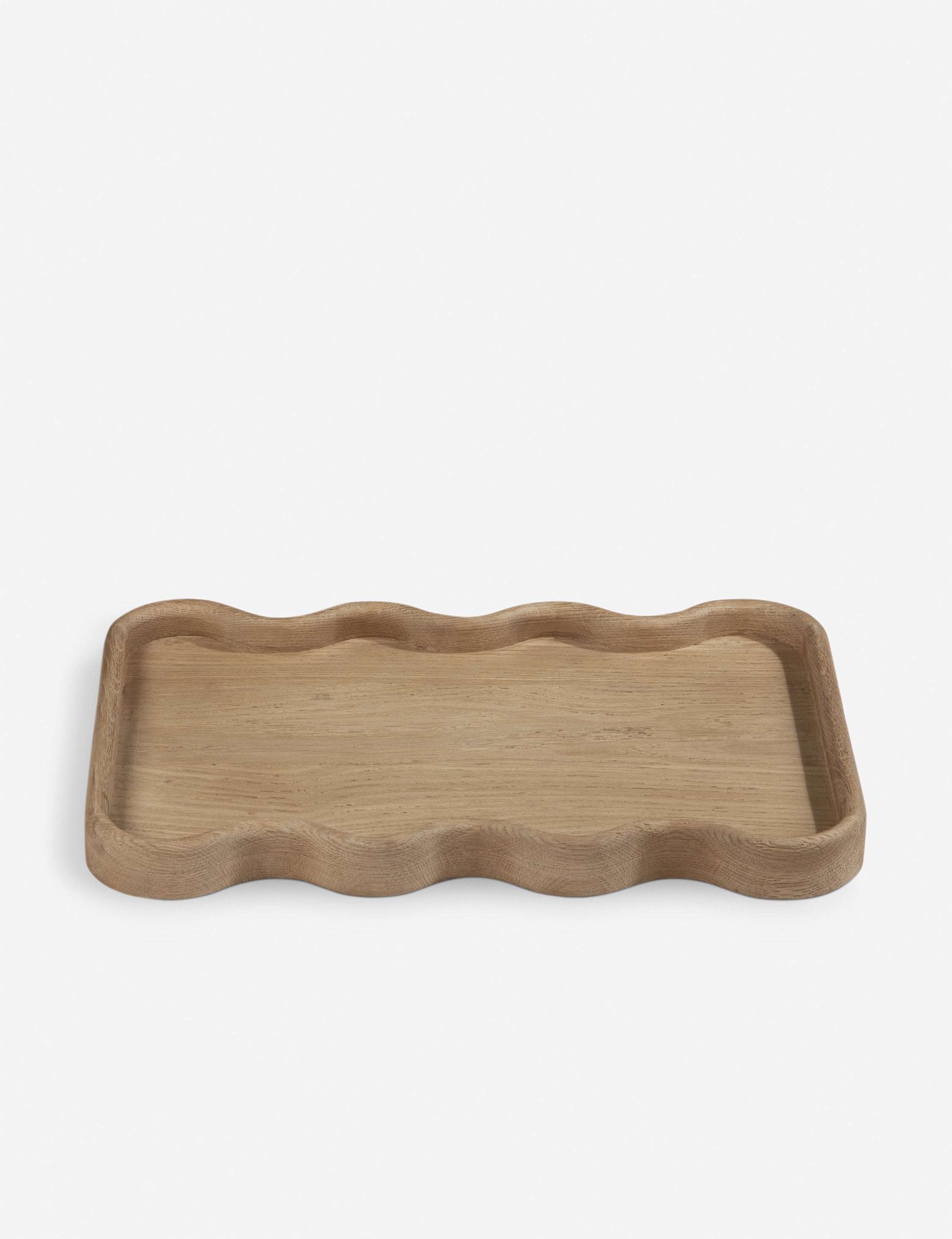 Cario Tray - Premium Bamboo Serving Tray with Handles for Coffee, Tea, Breakfast in Bed, Living Room Decor - Perfect for Entertaining, Gifts & Home Organization