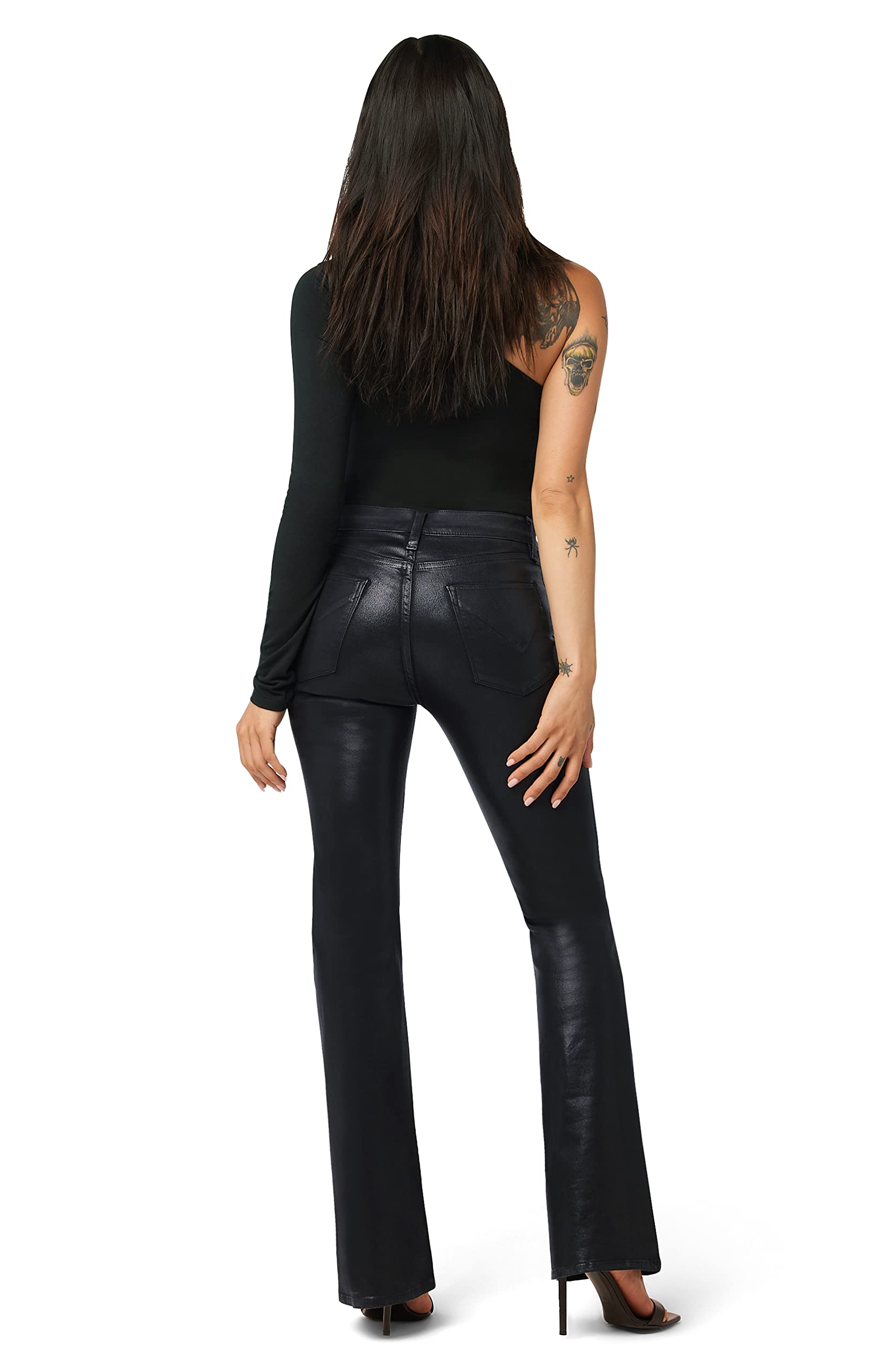 HUDSON Women's The Petite Slim Bootcut Jeans - High Waisted Stretch Denim Pants for Women | Perfect for Work, Casual Outfits & Date Nights