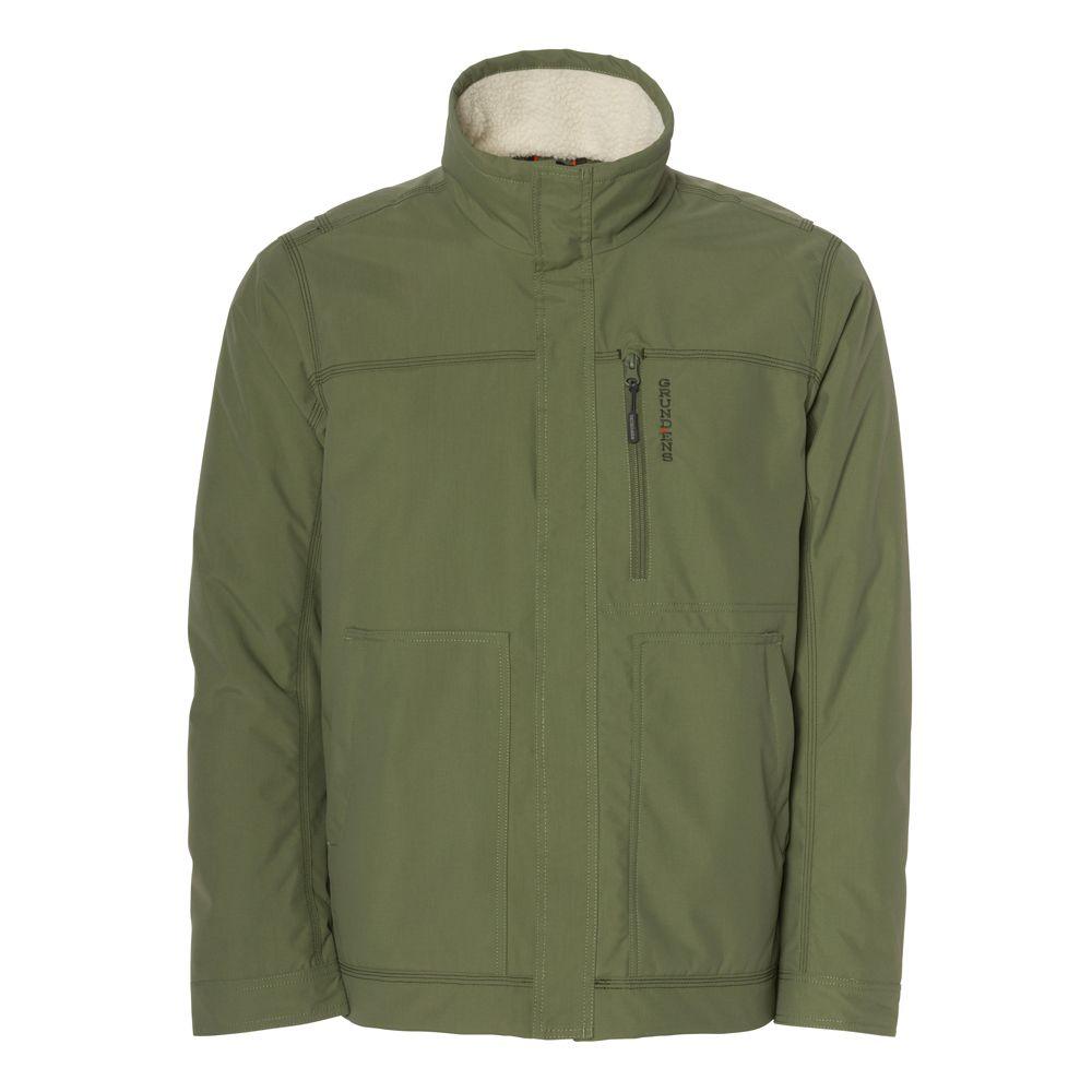 Grundens Ballast Sherpa Jacket - Waterproof & Insulated Fishing Jacket for Men | Cold Weather Workwear & Outdoor Activities