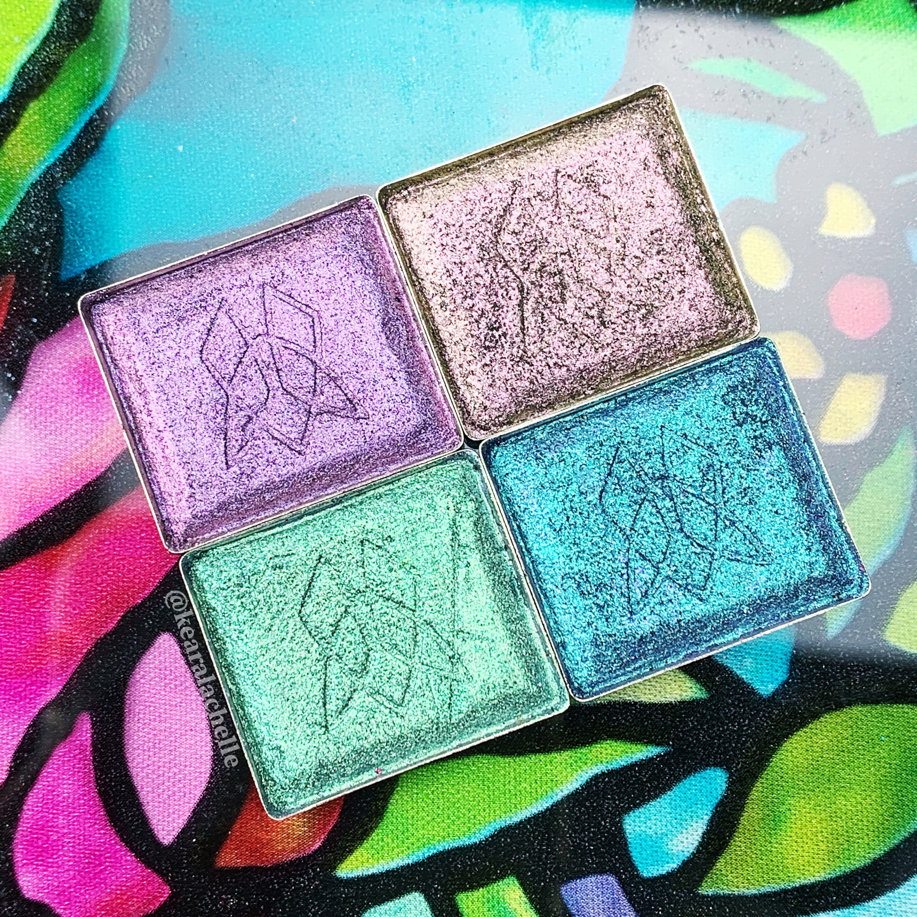 Pastel Multichrome Eyeshadow Palette - Long Lasting Highly Pigmented Makeup for Day & Night Looks - Perfect for Parties, Weddings & Special Occasions