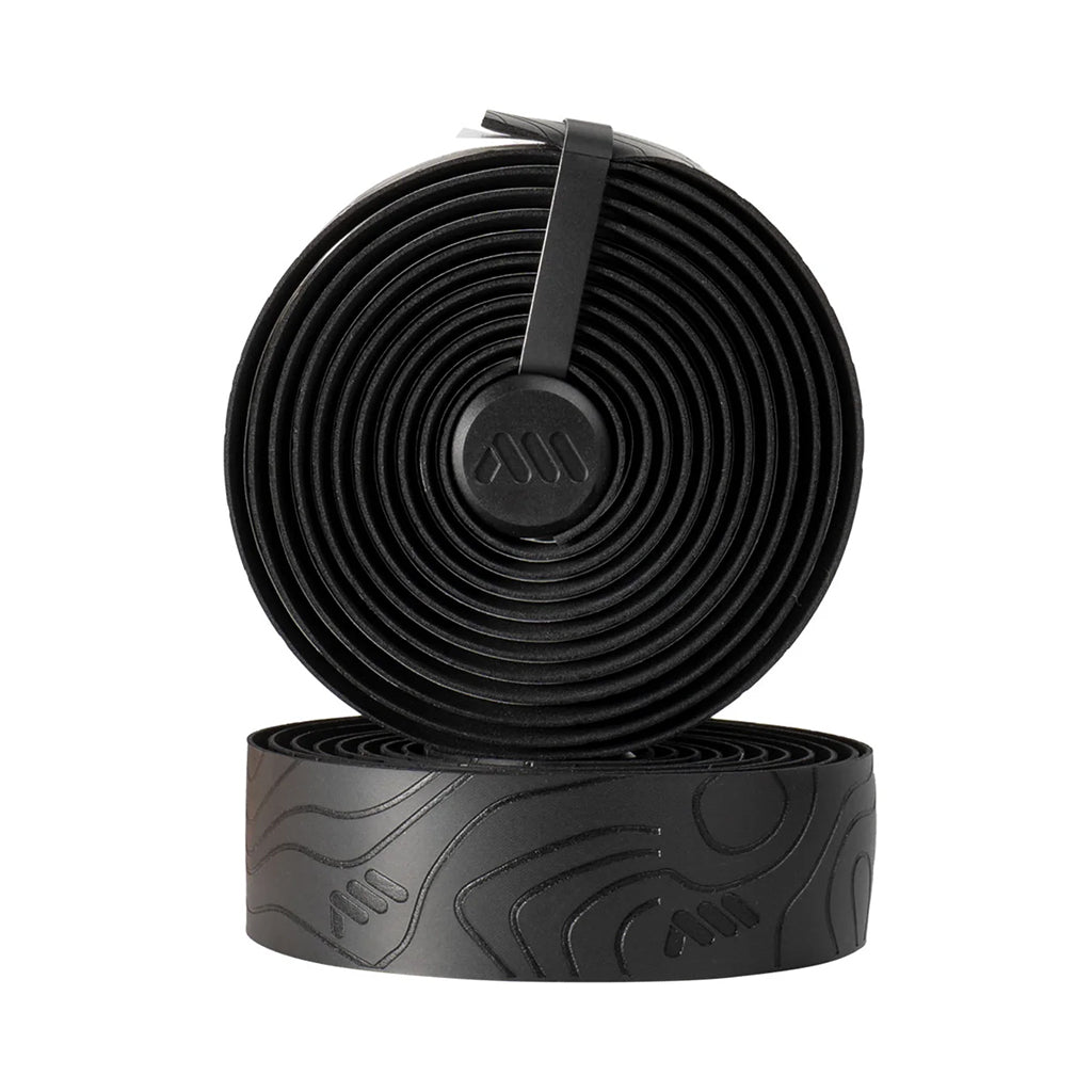 Premium All-Mountain Style Sterrato Bar Tape - Black | Comfortable & Durable Bike Handlebar Grip for Road, Gravel & Mountain Biking