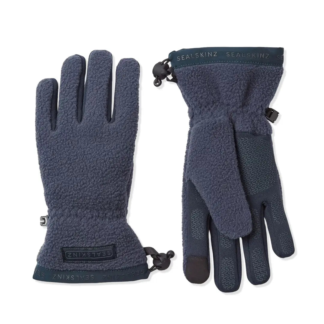Sealskinz Hoveton Waterproof Sherpa Fleece Gloves for Men & Women - Winter Thermal Cold Weather Gloves for Skiing, Hiking & Outdoor Activities