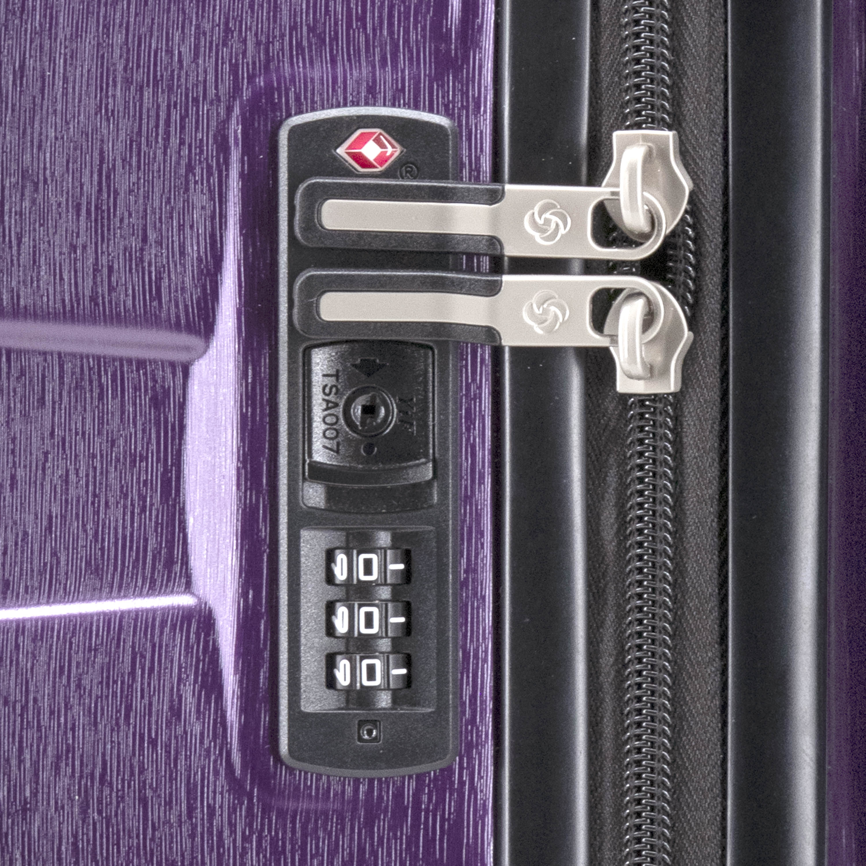 Samsonite Ziplite 6 Spinner Carry On Luggage - Lightweight Hardside Suitcase with 360° Wheels for Business Travel & Weekend Getaways | TSA Approved Airline Approved Cabin Baggage