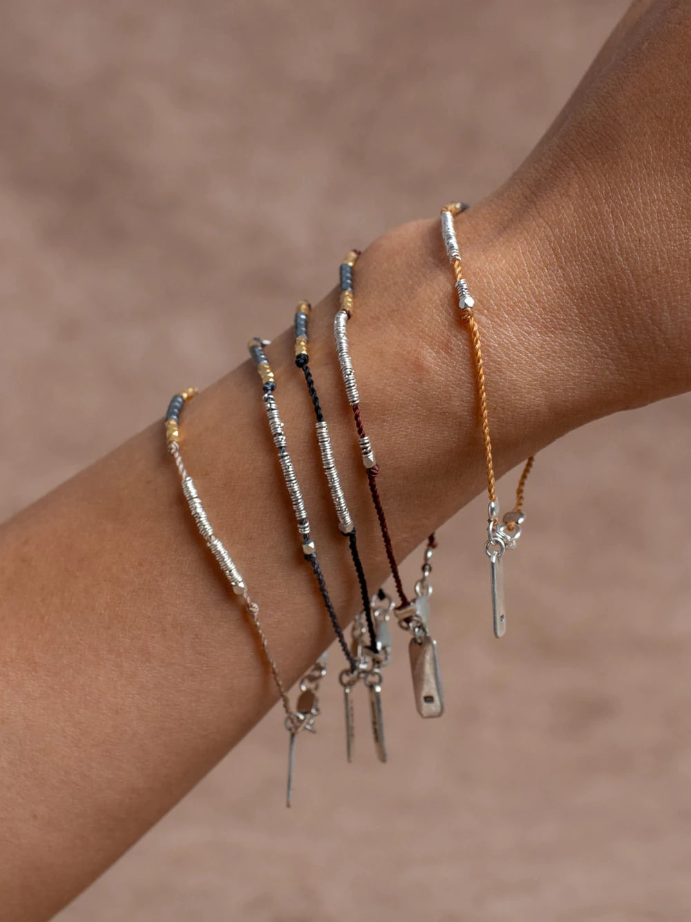 Sterling Silver  (925 )+ 22K gold vermeil