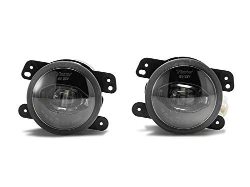 Raxiom Axial Series LED Fog Lights for 2011-2014 Dodge Charger - Bright Waterproof LED Driving Lights for Night & Off-Road Use