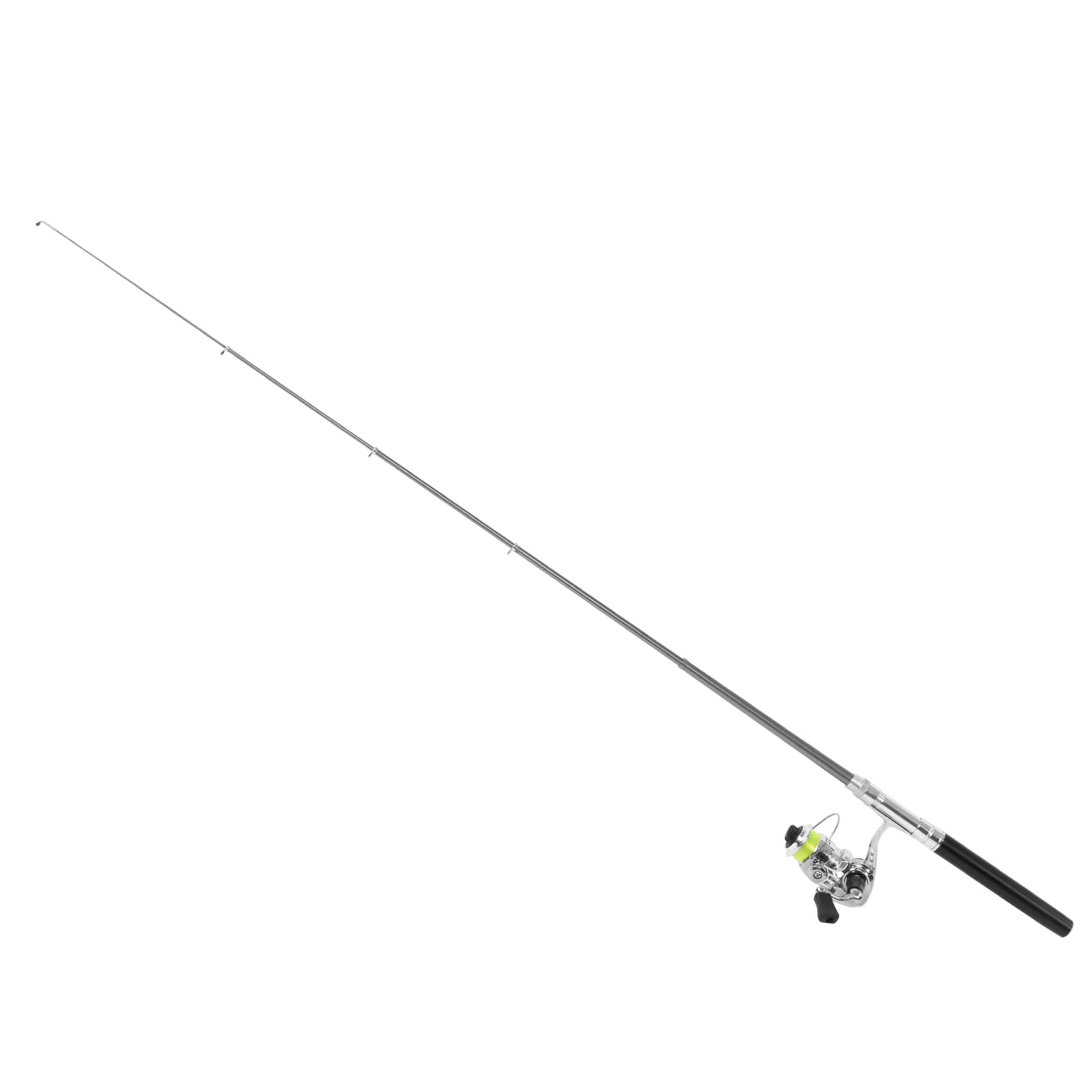 Portable Mini Pen-Shaped Fishing Rod with Reel Wheel - Compact & Retractable Travel Fishing Pole for Backpacking, Camping & Outdoor Adventures