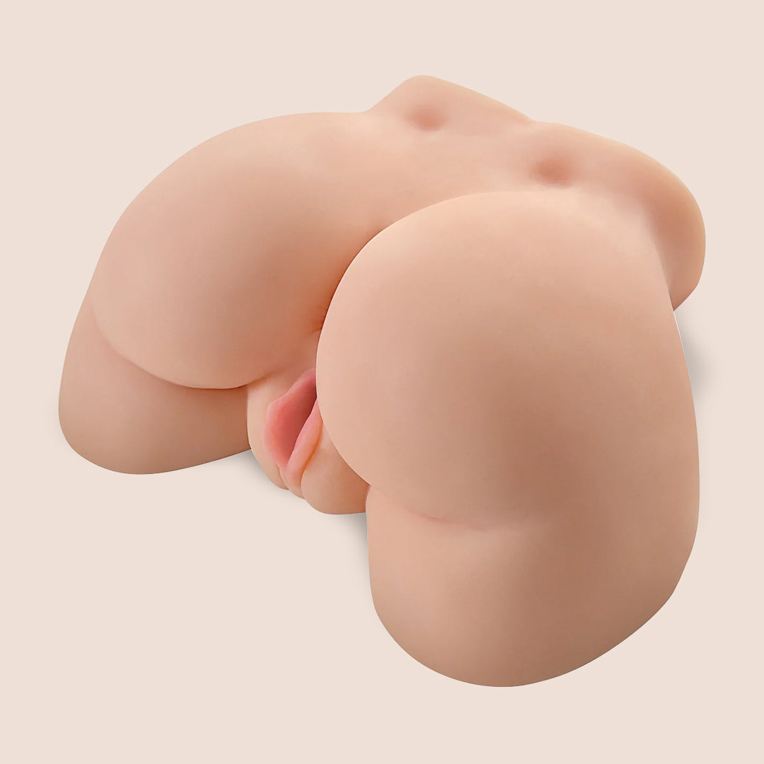 Realistic Double Hole Vibrating Masturbator for Men - Pipedream Extreme Toyz | Enhance Solo Pleasure & Sensual Exploration