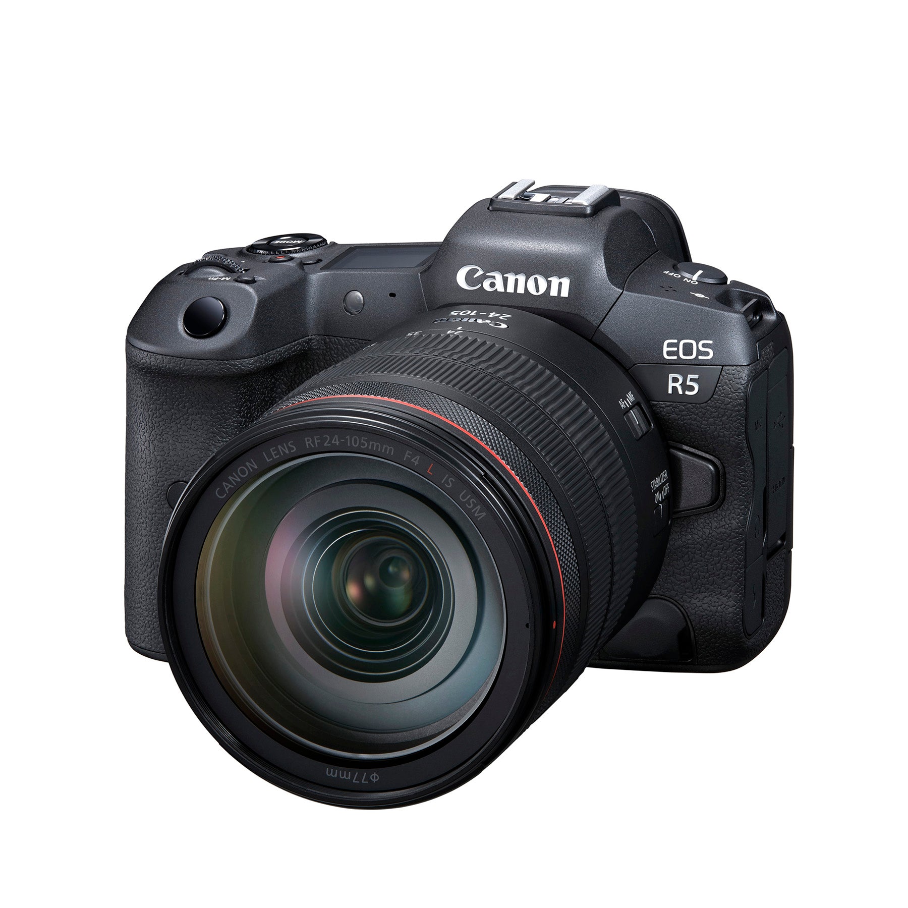 Canon EOS R5 Mirrorless Camera with RF 24-105mm f/4L IS USM Lens Kit - Professional Full Frame Photography for Travel, Events & Portrait Shooting