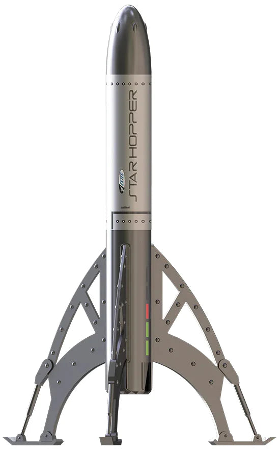 Estes Star Hopper Model Rocket Launch Set - Beginner Rocket Kit with Mini Launch Controller & Pad (2427) | STEM Learning, Outdoor Science Activity for Kids & Teens