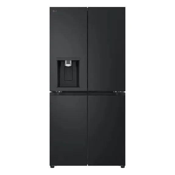 LG 508L French Door Refrigerator - Matte Black Finish | Energy Efficient, Spacious Design for Modern Kitchens & Large Families