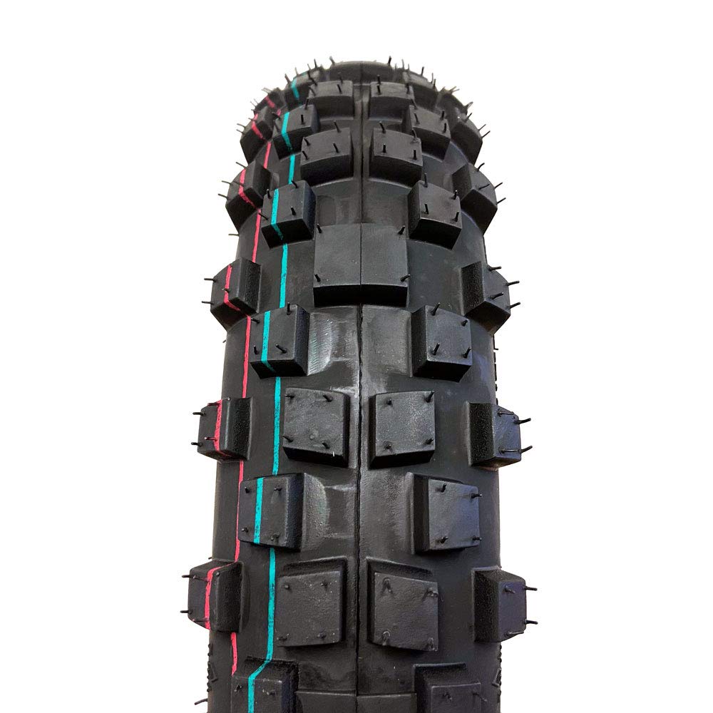 MMG Dirt Bike Tires Set - Front 2.50-10 & Rear 2.75-10 for Mini Dirt Bikes - Offroad Motocross Racing Tires - Perfect for Trail Riding, Motocross Tracks and Off-Road Adventures