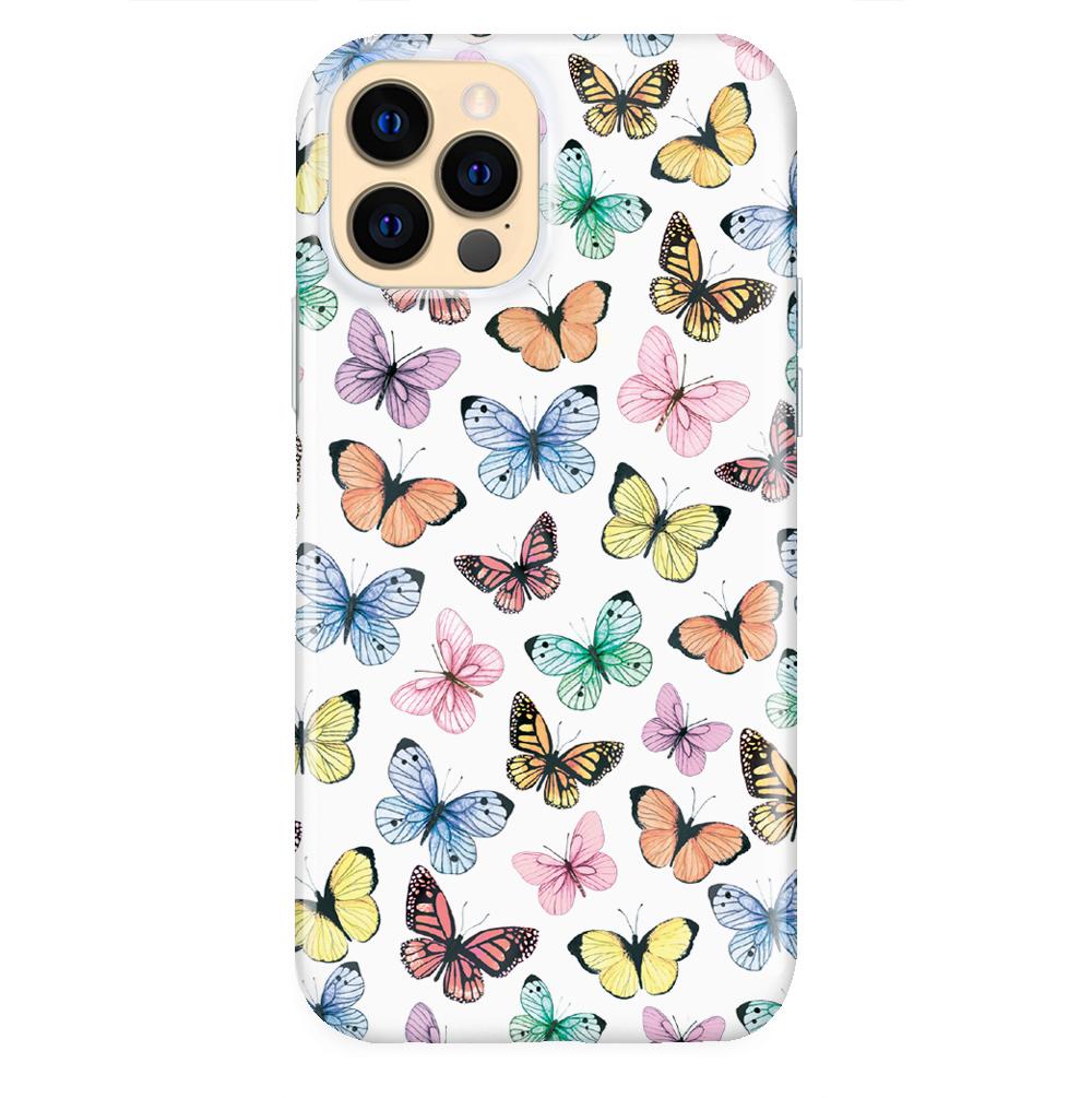 Butterfly Design iPhone Case - Elegant & Protective Phone Cover for iPhone 13/14/15 - Perfect for Nature Lovers & Fashion Accessories