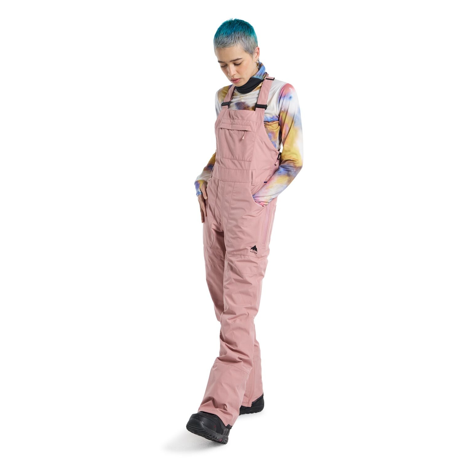Burton Women's Gore-Tex Avalon Bib Snow Pants 2024 - Waterproof & Breathable Ski Bib Overalls for Winter Sports & Outdoor Activities