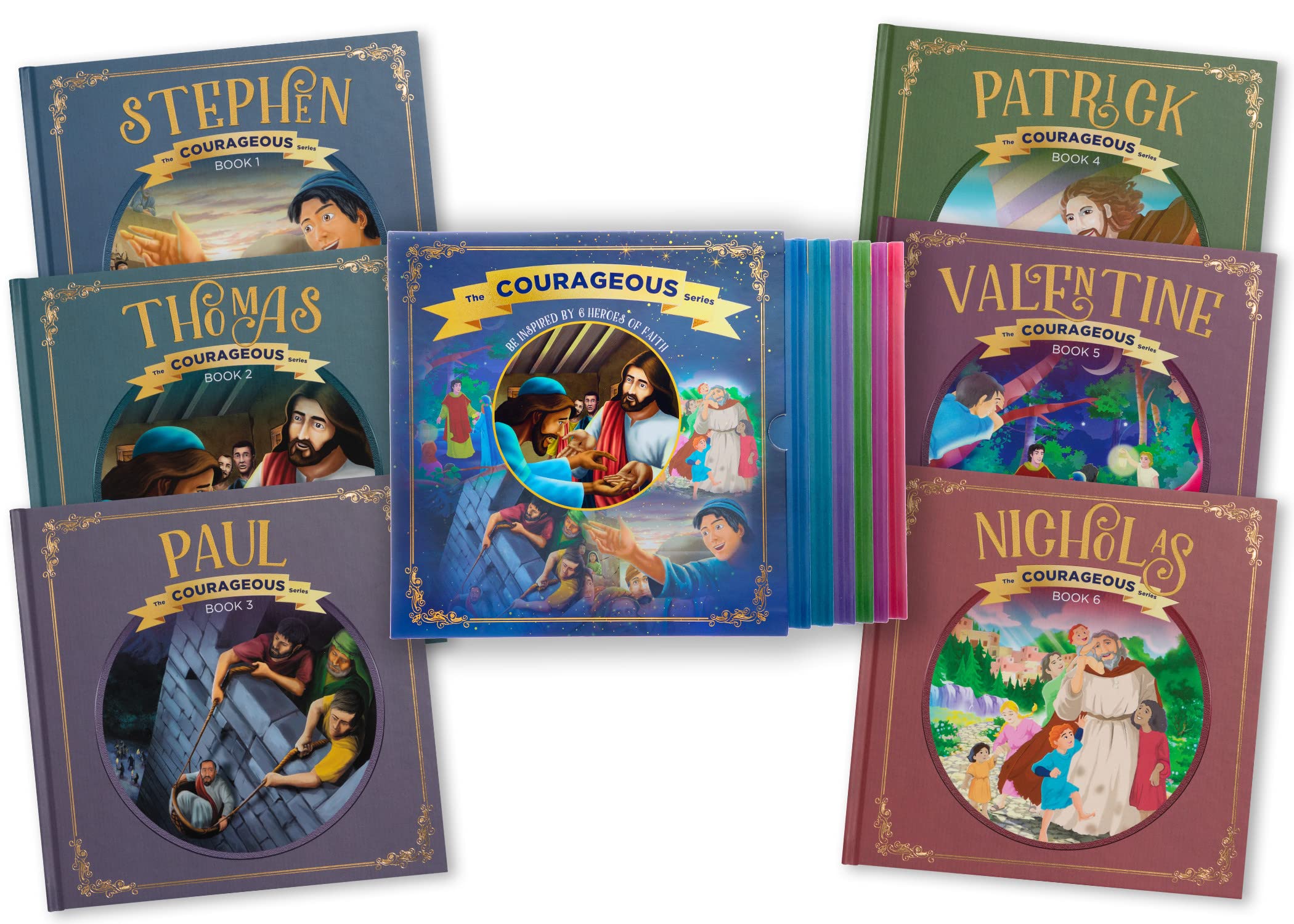 The Courageous Series (6 Books) - Inspiring Children's Books for Building Confidence & Bravery - Perfect for Bedtime Stories & Classroom Reading