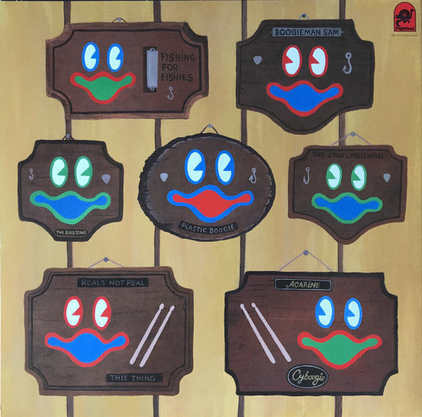 King Gizzard And The Lizard Wizard - Fishing For Fishies Vinyl LP Album (Limited Green Edition, Near Mint Condition) - Perfect for Record Collectors & Psychedelic Rock Fans