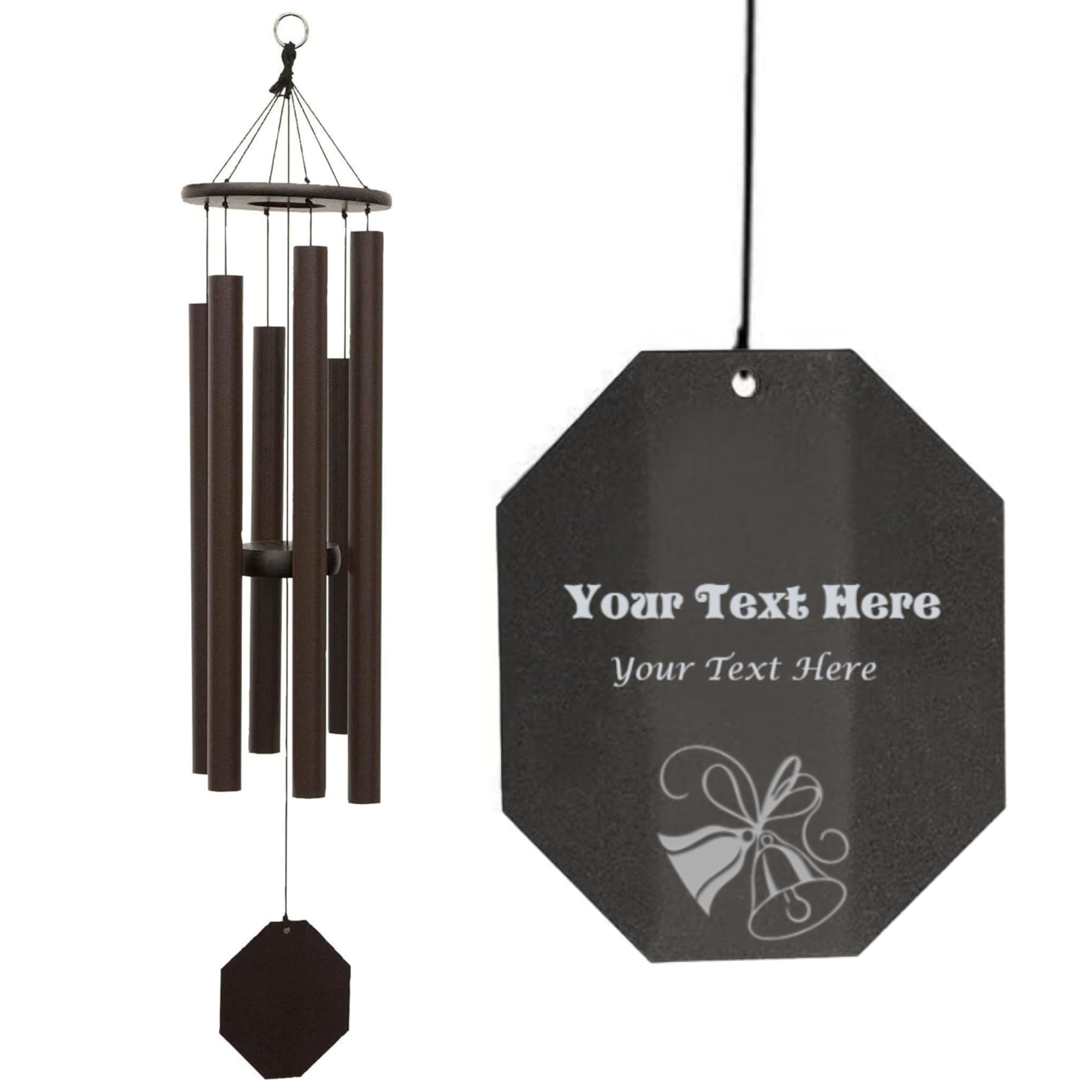 Personalized Copper Wind Chimes - 39