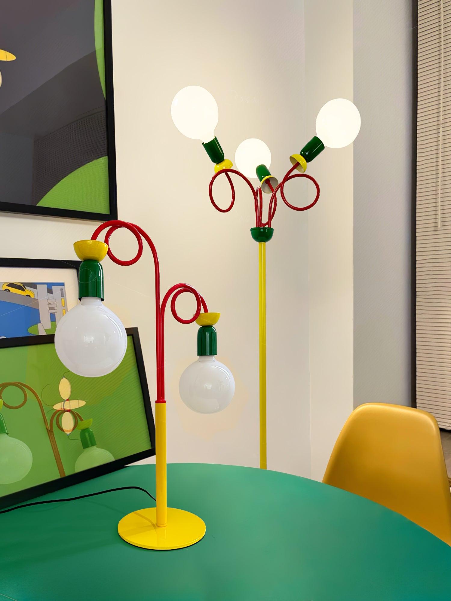 Circulo Play Table Lamp - Modern LED Night Light for Kids & Nursery - Perfect for Bedtime Reading & Room Decor