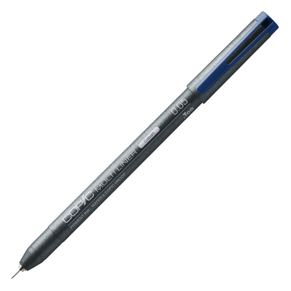 Copic MultiLiner Drawing Pen - Cobalt Blue Fine Line Ink Marker for Sketching, Illustration & Calligraphy - Perfect for Artists, Designers & Craft Projects