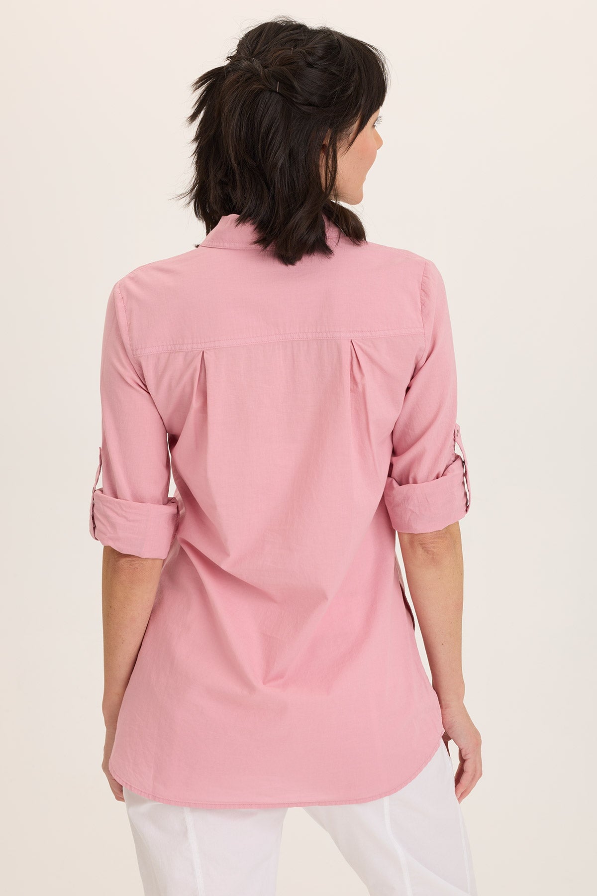 Women's Soft Voile Button Down Blouse - Breathable & Comfortable Office Wear for Professional Women | Perfect for Business Meetings, Work Attire & Formal Occasions
