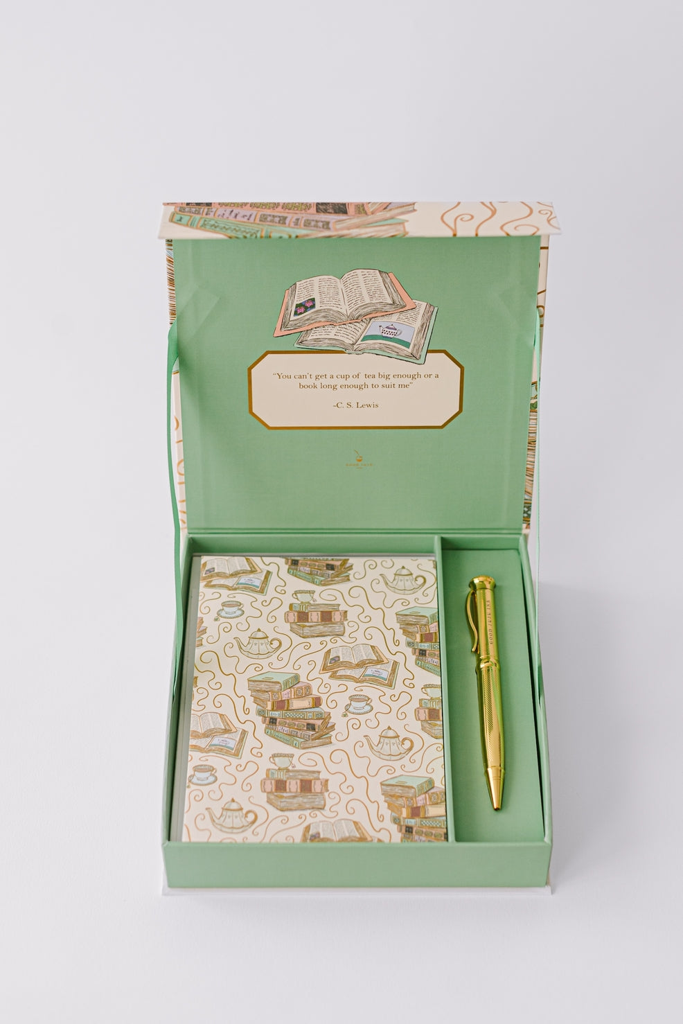 Premium Cozy Book Stack Luxury Stationery Set - Elegant Writing & Journaling Supplies for Book Lovers, Perfect for Office, School & Gift Giving