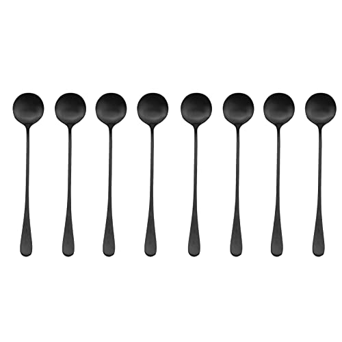 8pcs long handle spoon