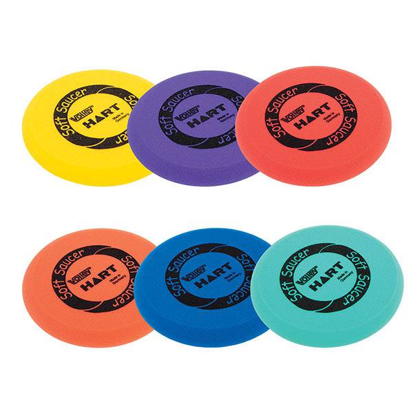 HART Soft Saucer Pack - 12-Piece Flexible Plastic Coasters for Hot & Cold Drinks - Perfect for Dining Tables, Coffee Shops, and Home Decor