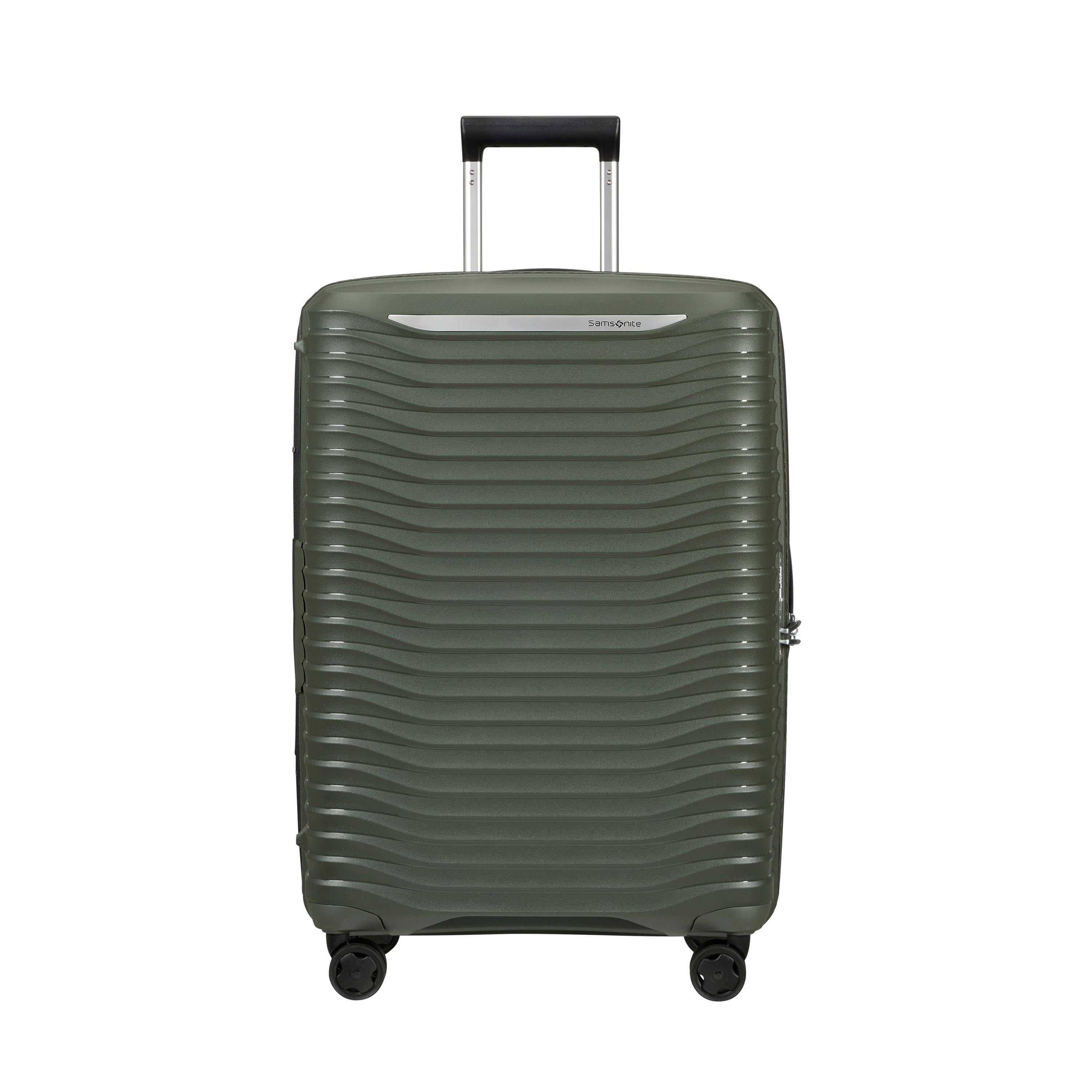 Samsonite Upscape Spinner Expandable 3 Piece Luggage Set - Lightweight Hardside Suitcases with 360° Wheels for Travel, Business & Vacation (Black)