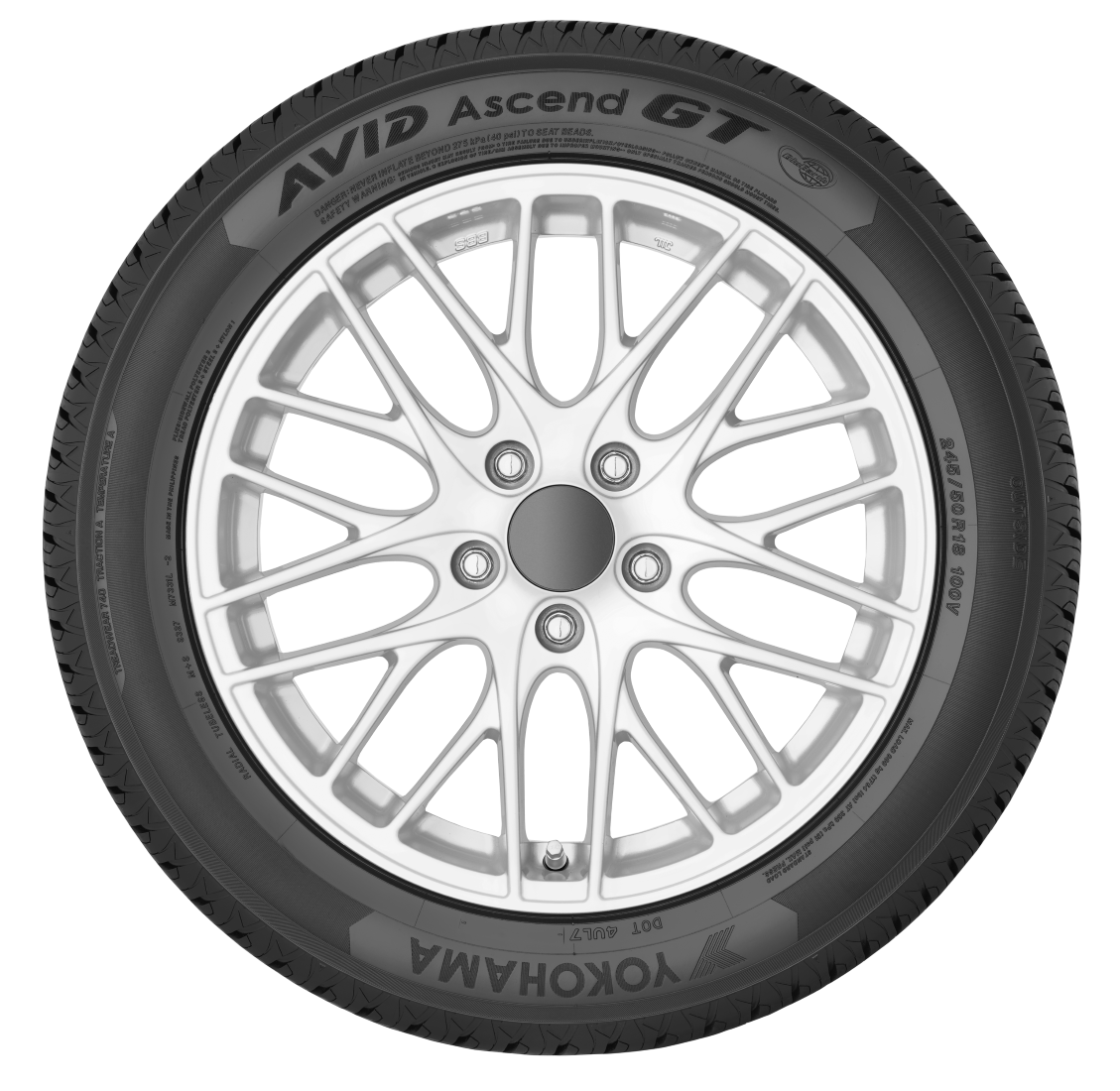 Avid Ascend GT 205/60R16 92H All-Season Performance Tire - Reliable Traction for Sedans & Coupes in Wet & Dry Conditions