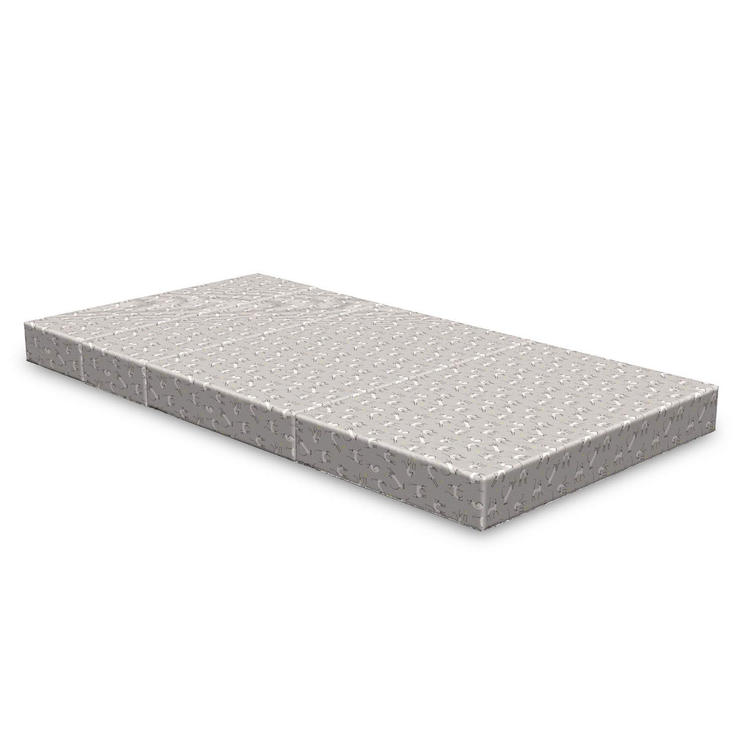 Ambesonne Asian Foldable Mattress for Cats & Kittens - 74.8