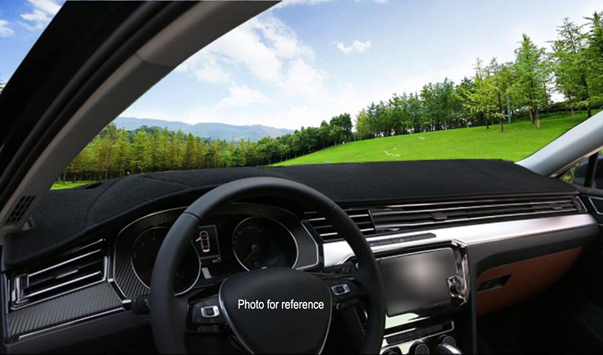 Black Car Dashboard Cover for Mazda CX-5 (2017-2022) - Non-Slip Dash Mat Protector with Sun Glare Reduction | Perfect for Road Trips & Daily Commuting