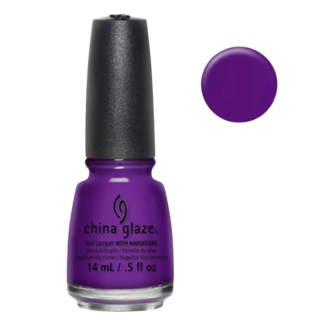 China Glaze Nail Lacquer - Creative Fantasy 0.5 fl oz Long Lasting Nail Polish - Perfect for Manicures, Pedicures & Nail Art Designs