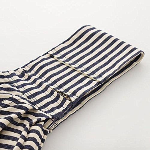 Betta Baby Carrier - Premium Infant Sling for Newborns to Toddlers, London Stripes Navy Design - Perfect for Hands-Free Parenting, Shopping & Outdoor Adventures