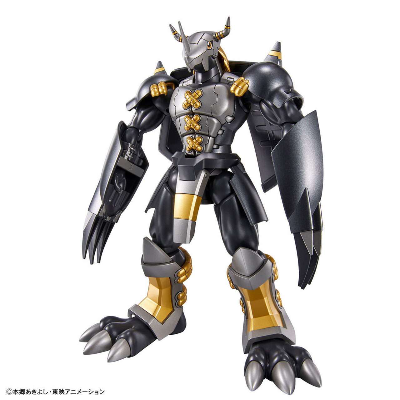 Figure Rise Standard Digimon Adventure 02 BlackWarGreymon Model Kit - Buildable Action Figure for Collectors & Fans | Perfect for Display, Gaming Battles & Anime Decor