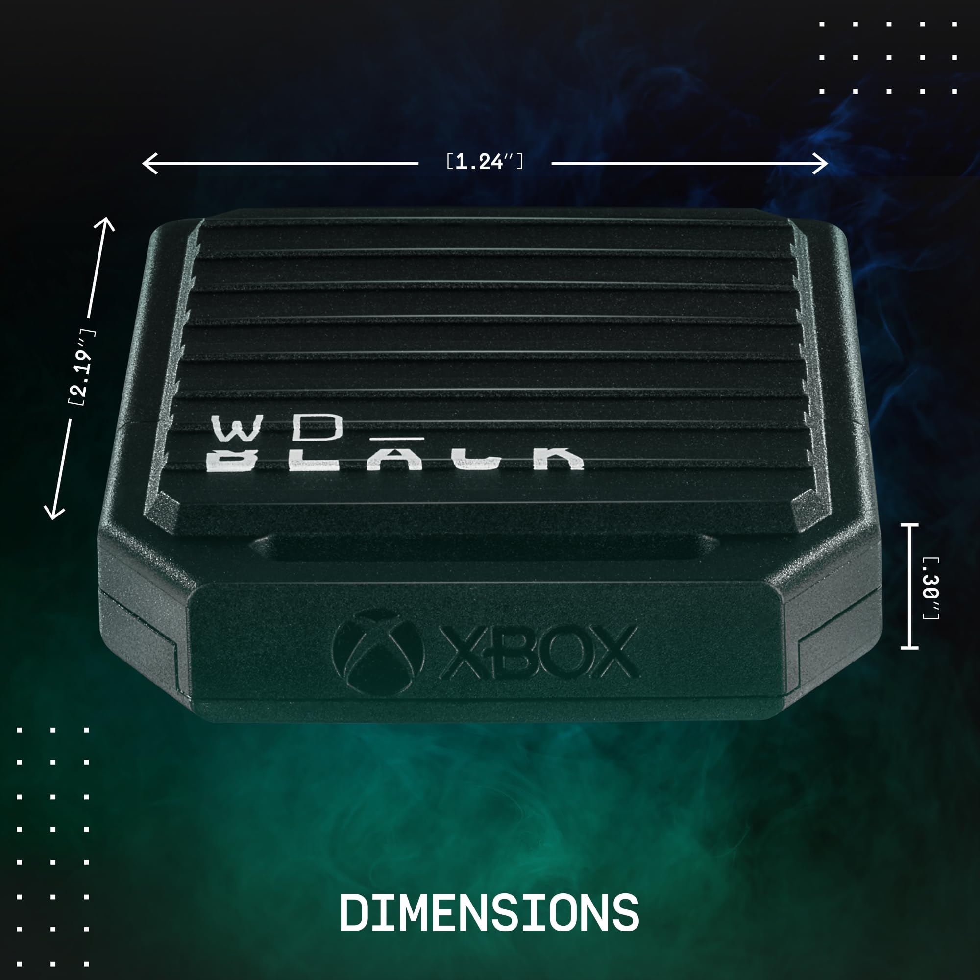 WD_Black 2TB C50 NVMe SSD Storage Expansion Card - Officially Licensed for Xbox Series X|S - Plug & Play, Quick Resume - Perfect for Gaming, Streaming & Large Game Libraries (Model: WDBMPH0020BNC-WCSN)
