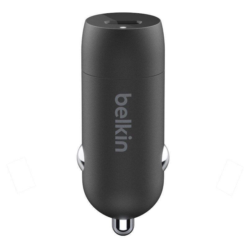 Belkin 20W USB C PD Car Charger - Fast Charging Adapter for iPhone, Android, Samsung - Black | Perfect for Road Trips & Daily Commutes