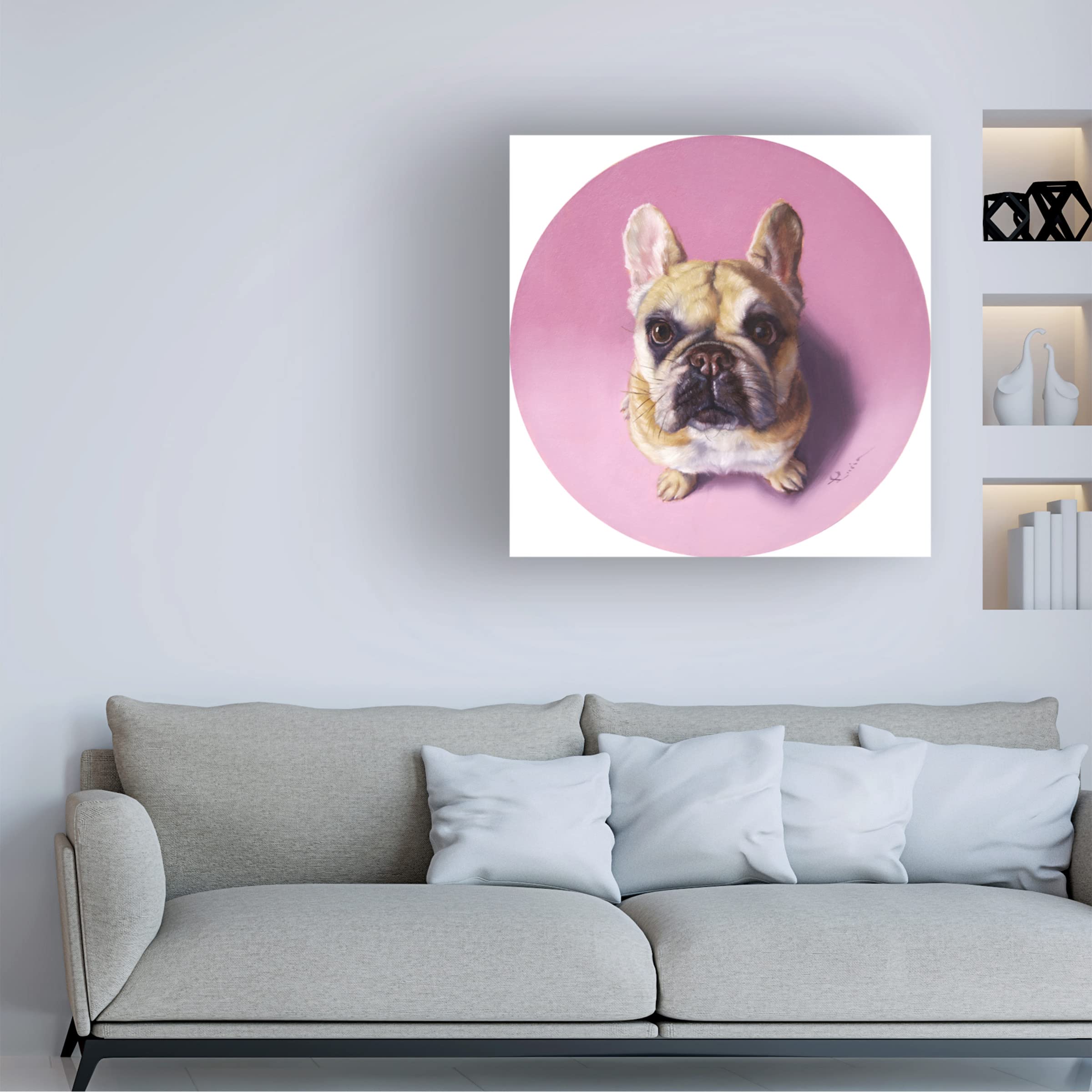 Lucia Heffernan 'Charlotte' Canvas Art Print - Whimsical Animal Painting Wall Decor for Living Room, Bedroom & Office | Trademark Fine Art Collection