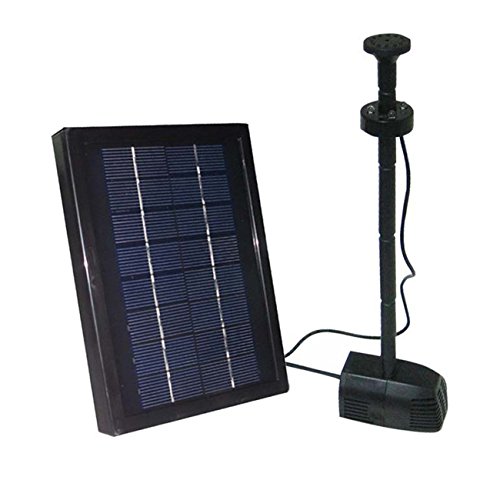 2.5-watt Solar Water Pump Kit With Battery