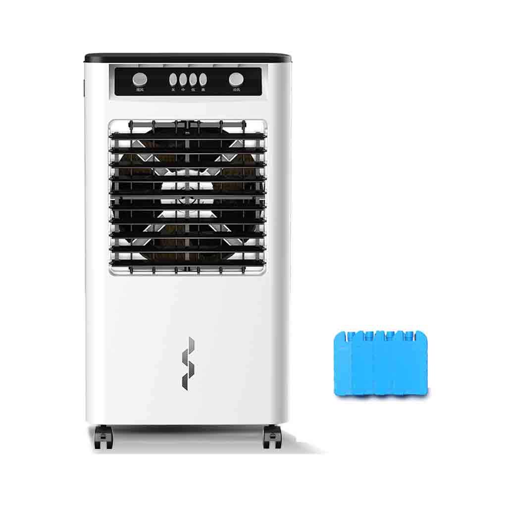 Single-Cooled Remote-Controlled Air Conditioner Fan with 14L Large Water Tank - Portable Cooling Fan for Home, Office & Outdoor Use