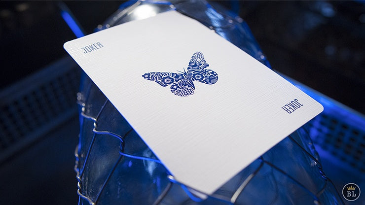 Blue Butterfly Decor - Elegant Second Edition Home & Garden Wall Art for Living Room, Bedroom, Office Decorations
