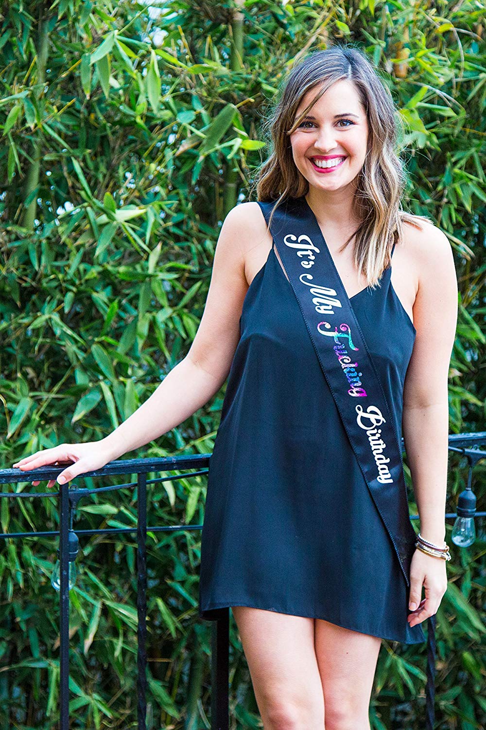 Funny Birthday Sash - 'It's My F***ing Birthday' Satin Party Sash for Women & Men - 21st Birthday Decorations - Perfect for Bachelorette Parties, Birthday Celebrations & Special Events