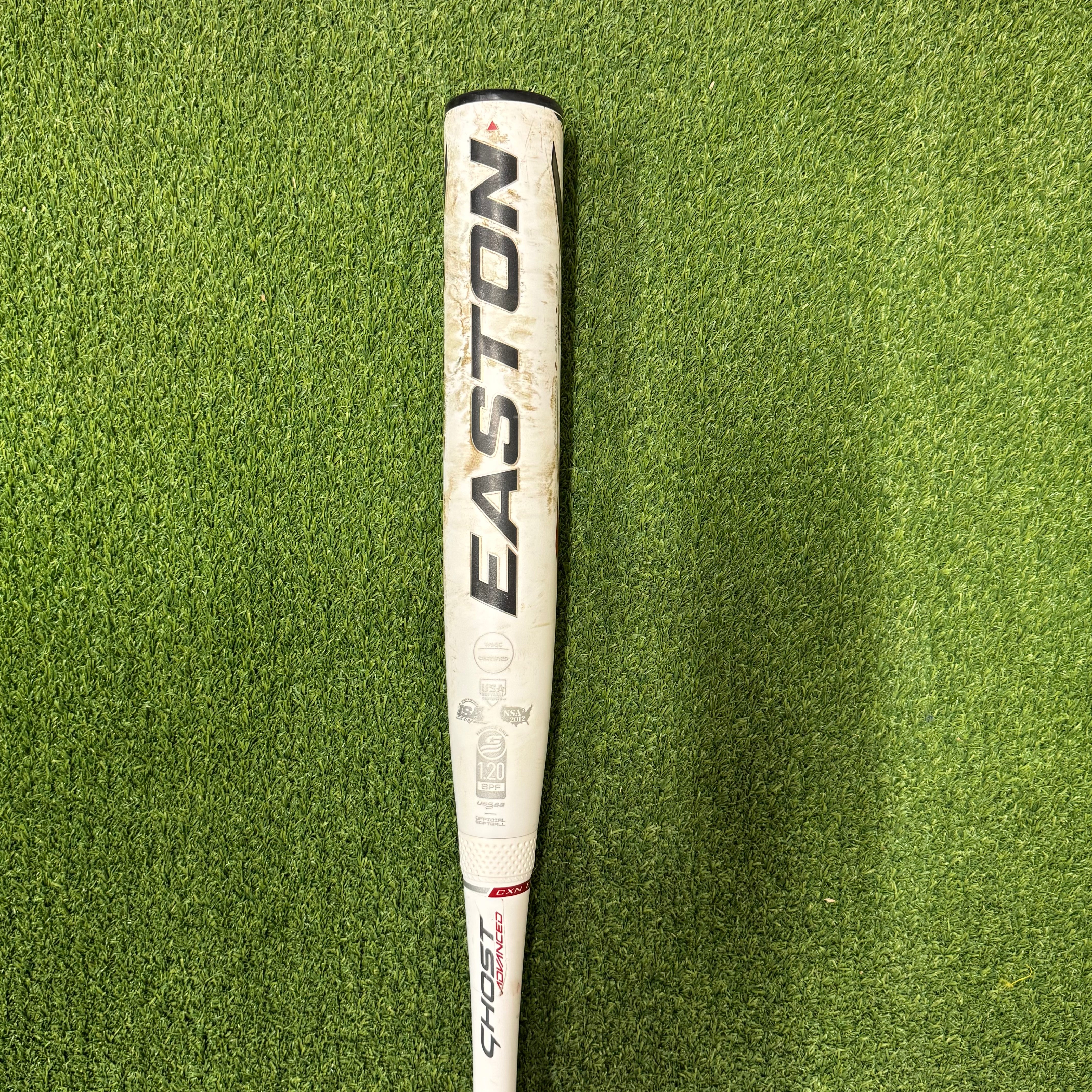 Easton Ghost Advanced 10 Fastpitch Softball Bat FP22GHAD10 - 30/20 Drop Weight for Youth & High School Players - Perfect for Fastpitch Tournaments & Training Sessions [Used UB 116]