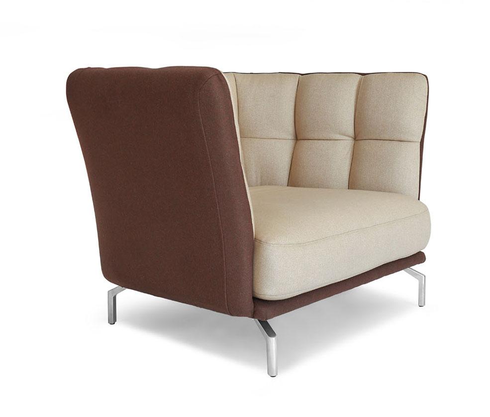 Giovannetti Carlton Lounge Chair - Modern Comfortable Living Room Furniture for Relaxing & Reading