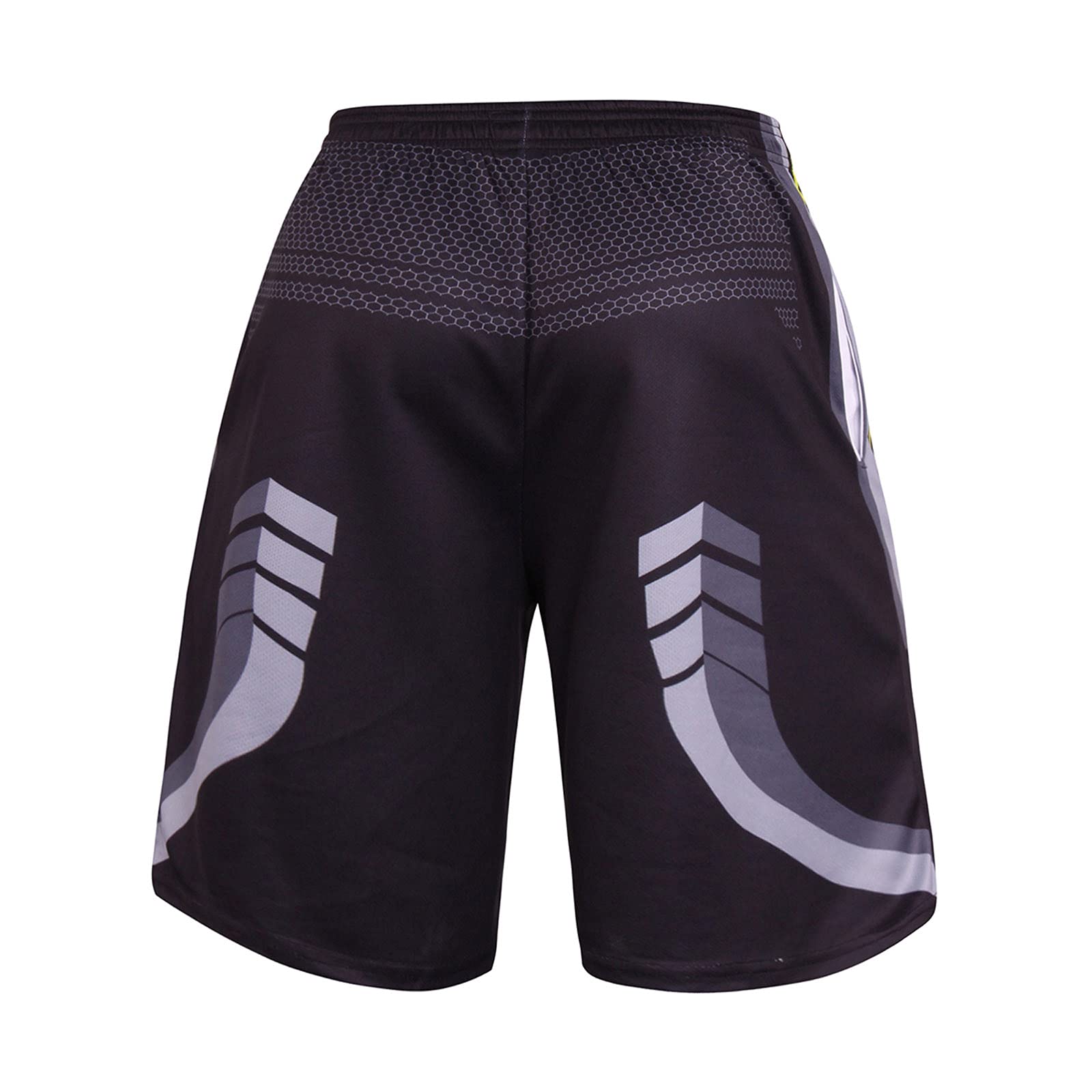 Men's Quick-Dry Running Compression Shorts - Breathable Spandex Workout Pants for Gym, Jogging & Sports Activities