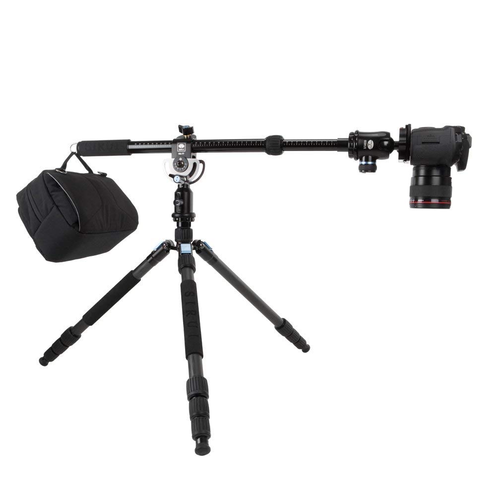 Sirui HA-77 Aluminum Telescopic Boom Extension Arm - 30.3 inch Adjustable Camera Support with 11 lb Load Capacity - Perfect for Vlogging, Photography & Studio Lighting Setup