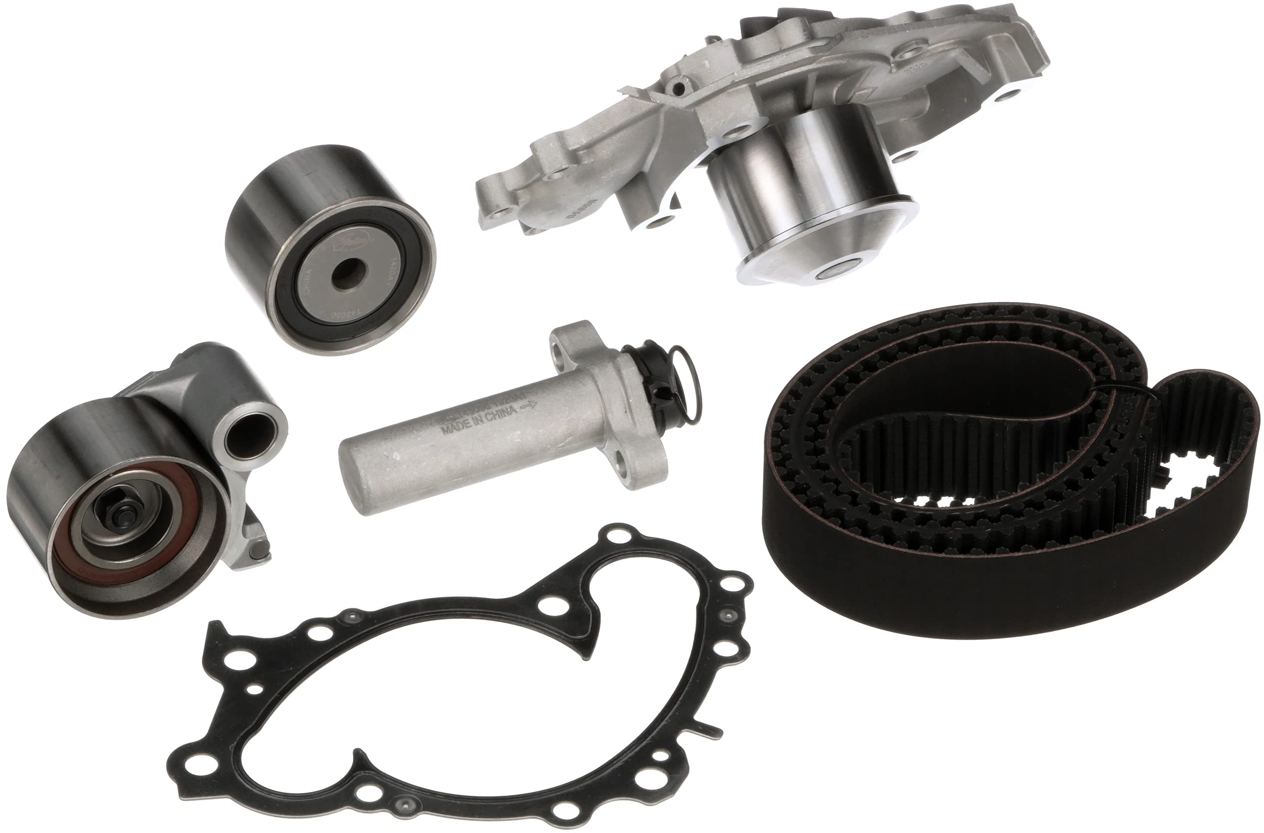 Premium PowerGrip Timing Belt Kit with Water Pump - Complete Engine Timing Component Set for Smooth Performance | Ideal for Car Maintenance & Engine Repair