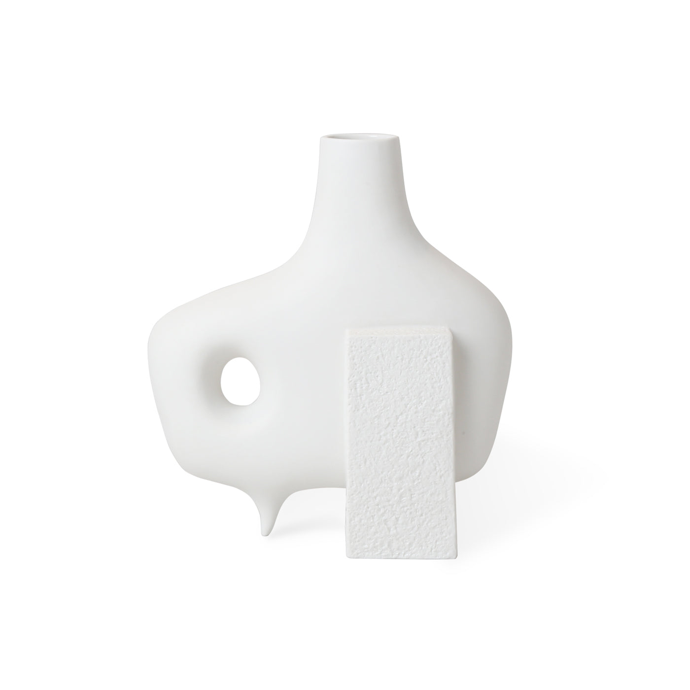 Paradox Medium Vase - Modern Ceramic Home Decor for Living Room, Bedroom & Office | Perfect for Flowers and Centerpieces