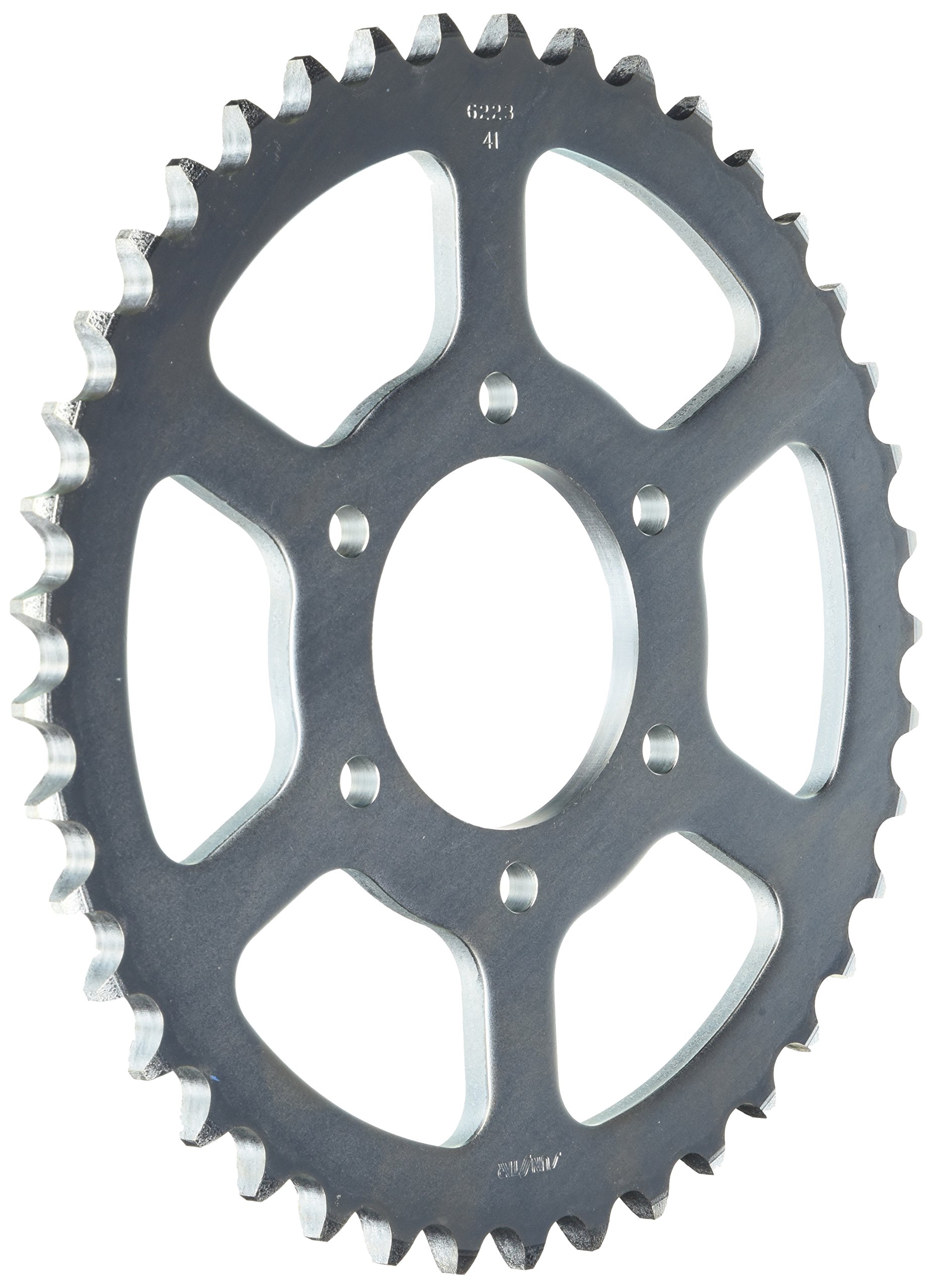 Sunstar 2-622341 41-Teeth 630 Chain Size Rear Steel Sprocket for Motorcycle & ATV - Durable Replacement Sprocket for Off-Road, Racing & Street Bikes