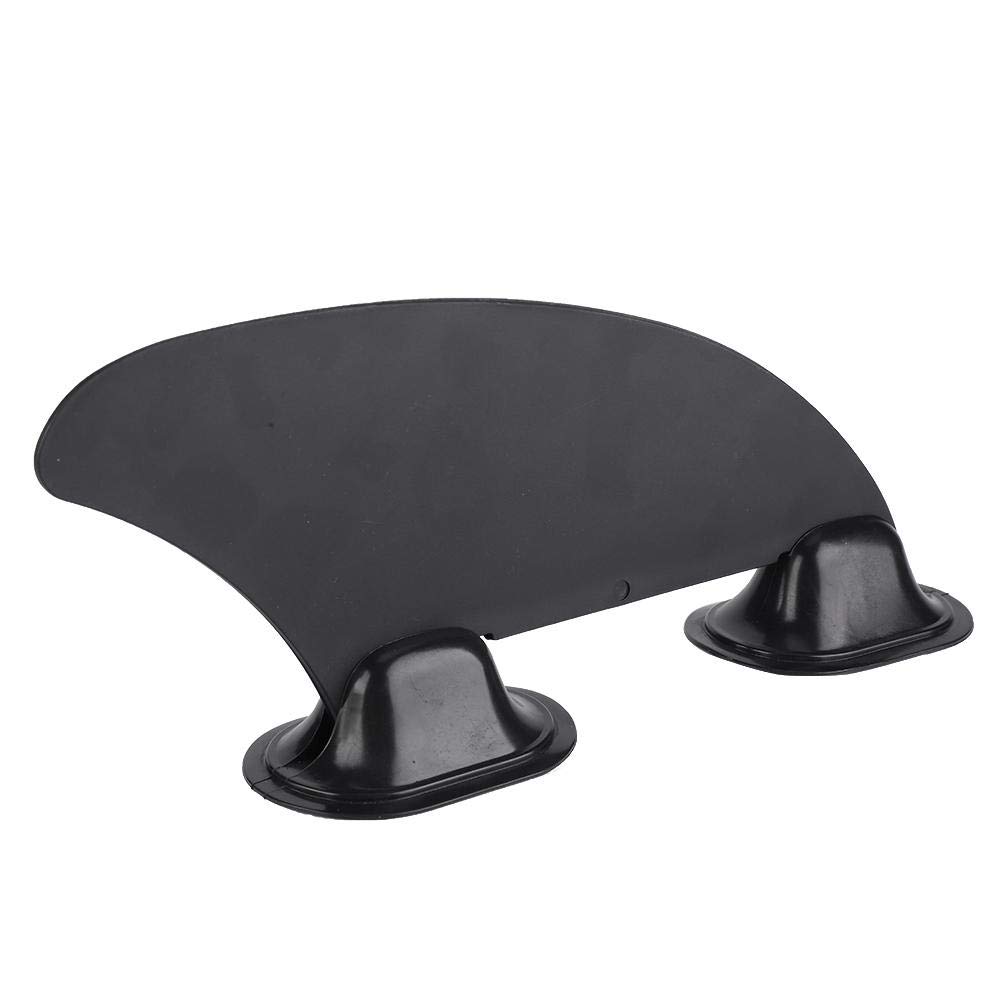 Kayak Skeg Tracking Fin - Black Watershed Board with Integral Mounting Points for Canoes & Kayaks | Improve Stability & Maneuvering in Rough Waters