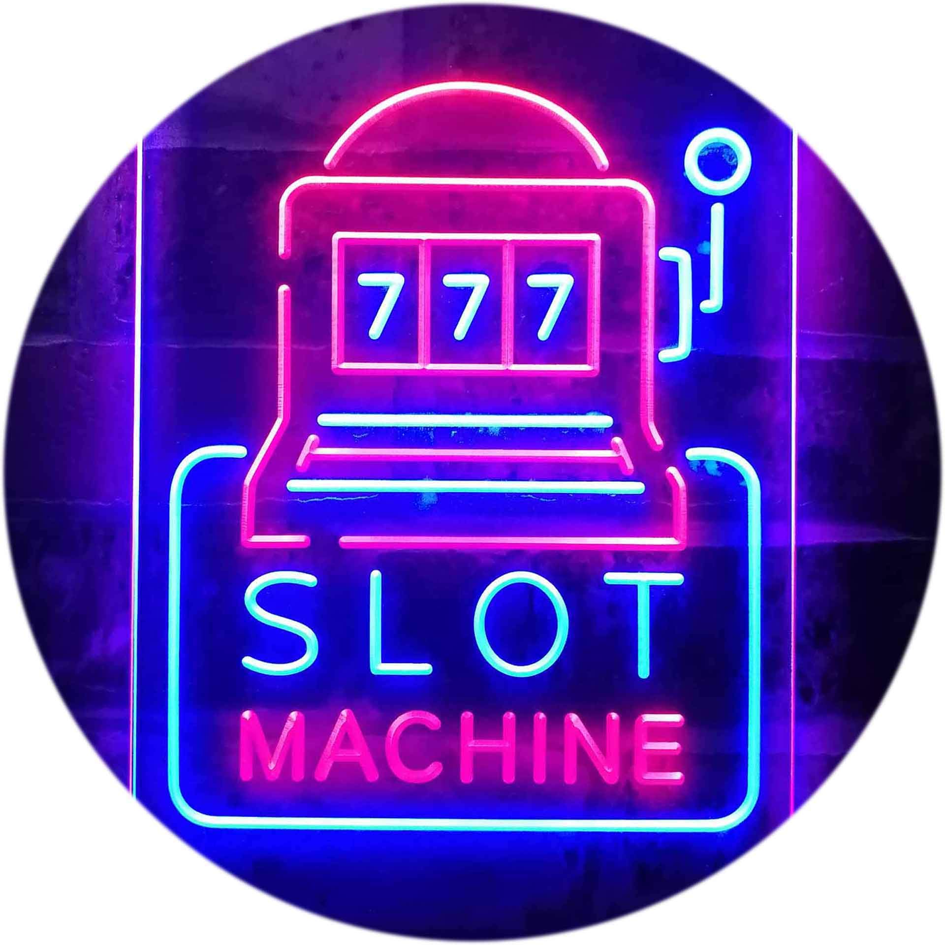 ADVPRO 777 Slot Machine Neon Sign - 16