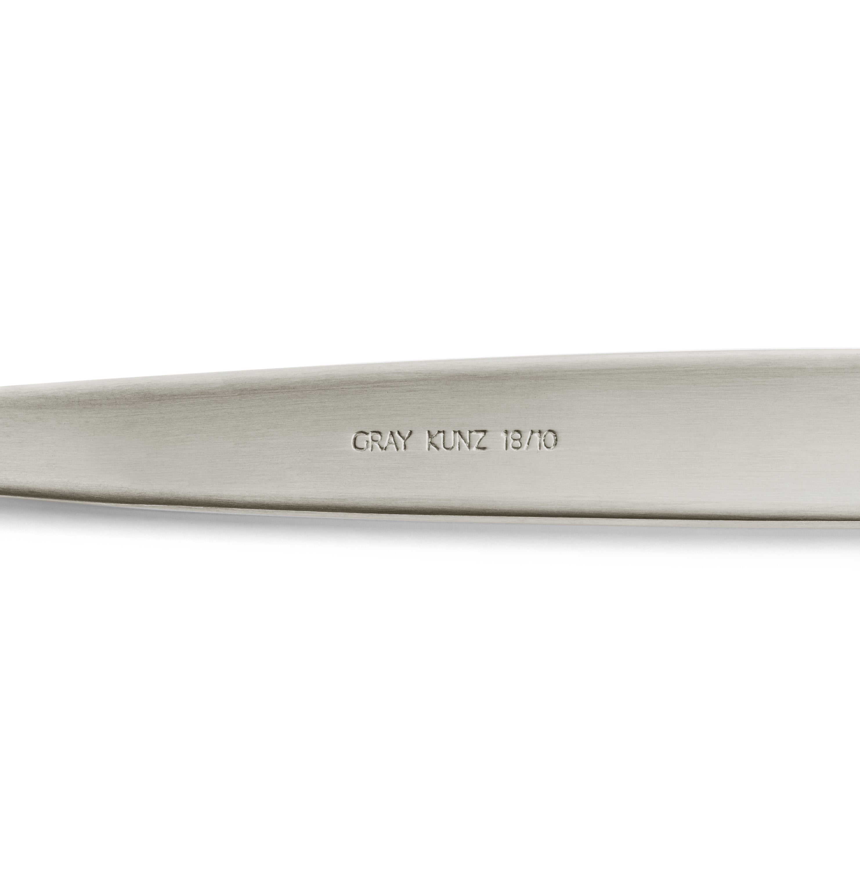 Premium Gray Kunz Sauce Spoon - Professional Kitchen Tool for Fine Dining & Gourmet Cooking - Perfect for Sauces, Dressings & Plating